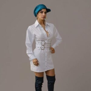 Blusón Camisero y Cinturón