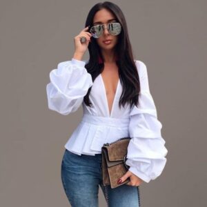 Blusa Escote Profundo