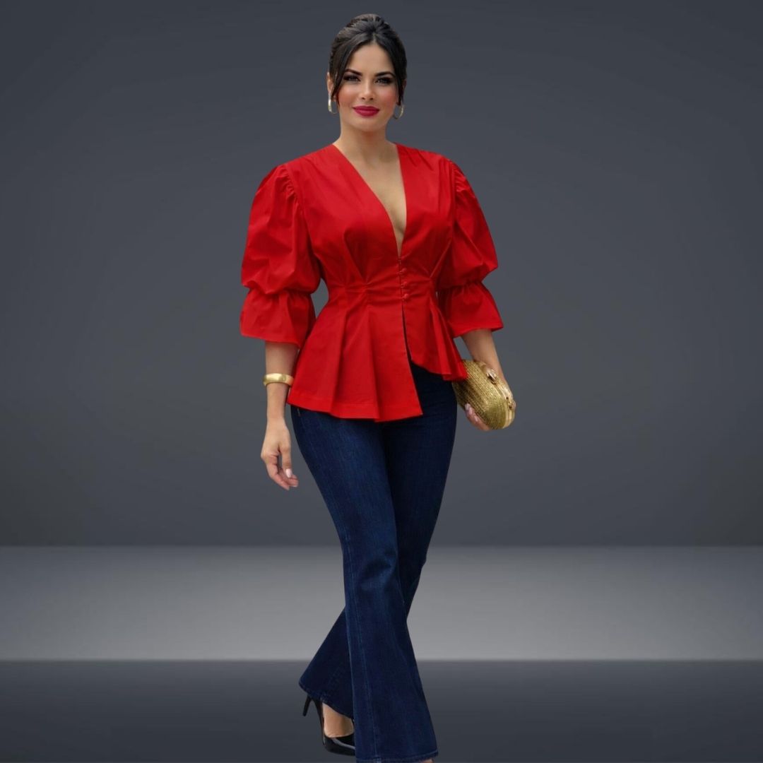 Blusa Peplum Prenses - Image 2