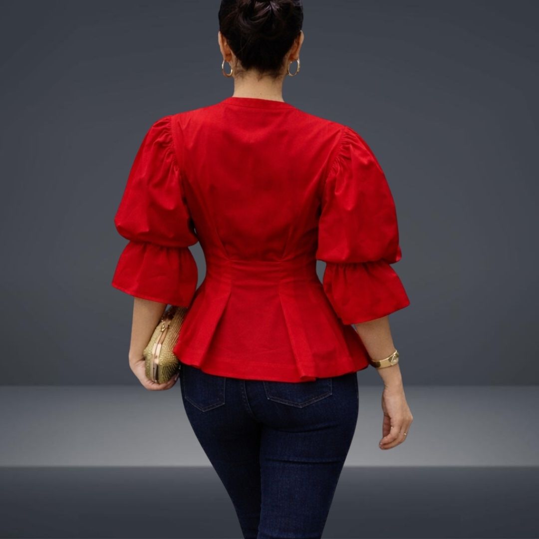 Blusa Peplum Prenses - Image 4